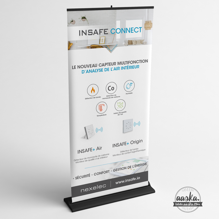 Aaska graphisme kakemono nexelec